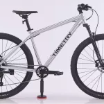 Велосипед timetry TT805 серебристо-черный
