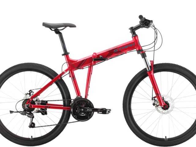 Велосипед Stark'21 Cobra 26.2 D красный/серый 20"